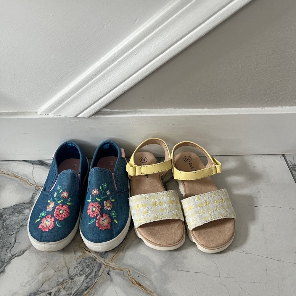 Size 10 girls shoes